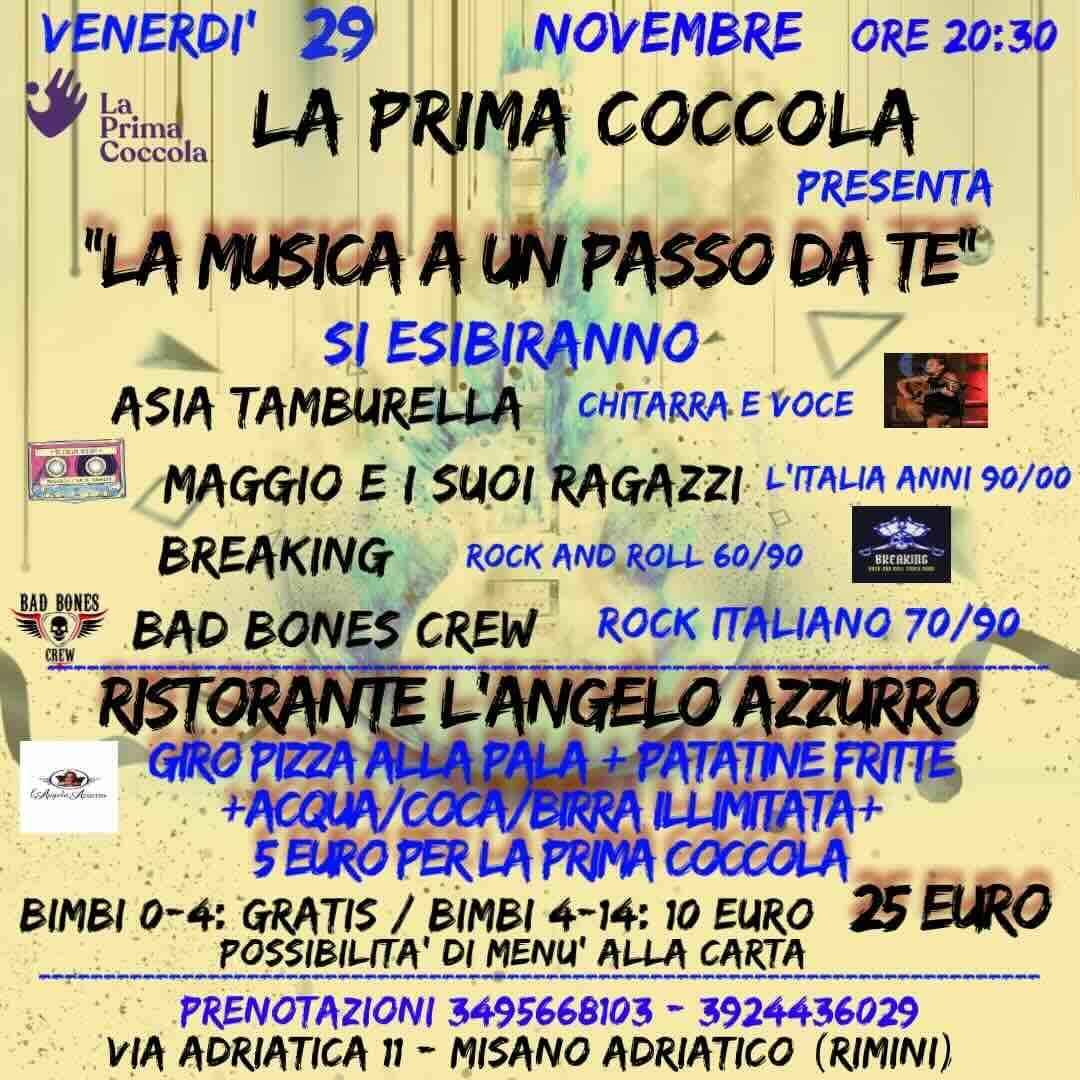 Serata Dedicata a La Prima Coccola